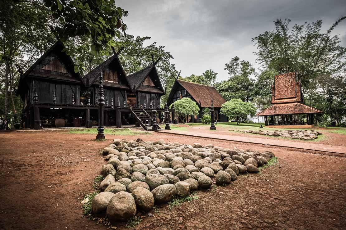 Baan Dam (Black House) in Chiang Rai in Thailand